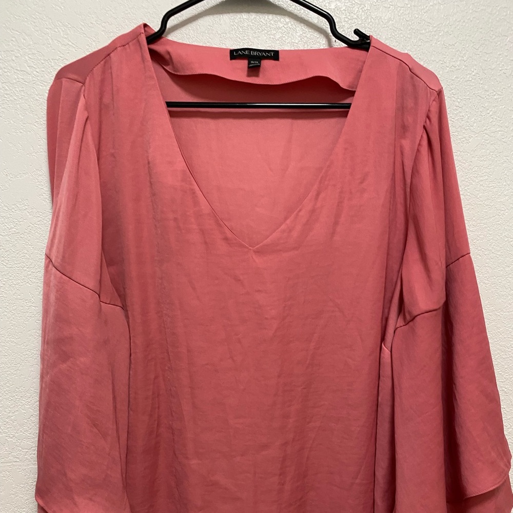 Lane Bryant Bell Sleeved Blouse 14/16